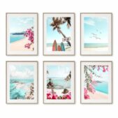 Daedalus Designs - Island Surfing Resort Gallery Wall Canvas Art - Review