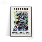 Daedalus Designs - Pablo Picasso Exhibition Poster Canvas Art | Portrait Of Dora Maar | Surrealism Wall Art | Girl Before A Mirror - Review