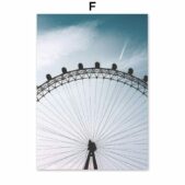 Daedalus Designs - Ferris Wheel Paris New York Gallery Wall Canvas Art - Review