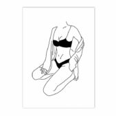 Daedalus Designs - Boho Sexy Woman in Bikini Canvas Art - Review