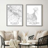 Daedalus Designs - Spain Cities Metro Map Canvas Art - Review