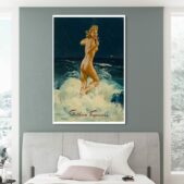 Daedalus Designs - Running Nude In The Waves Canvas Art - Review