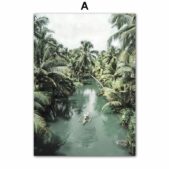 Daedalus Designs - Monstera Tropical Villa Staycation Canvas Art - Review