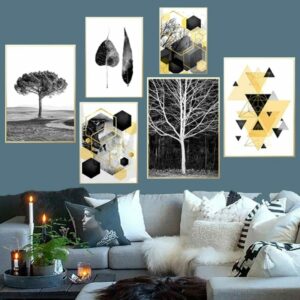 Daedalus Designs - Geometric Nature Gallery Wall Canvas Art - Review