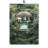 Daedalus Designs - Monstera Tropical Villa Staycation Canvas Art - Review