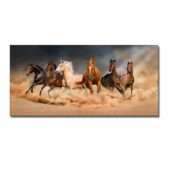 Daedalus Designs - Seven Running White Horse Canvas Art - Review