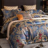 Daedalus Designs - Damascus Royale Silk Luxury Jacquard Duvet Cover Set - Review