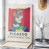 Daedalus Designs - Pablo Picasso Exhibition Poster Canvas Art - Review