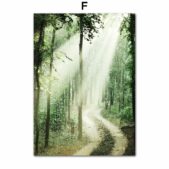 Daedalus Designs - Green Forest Canyon River Gallery Wall Canvas Art - Review