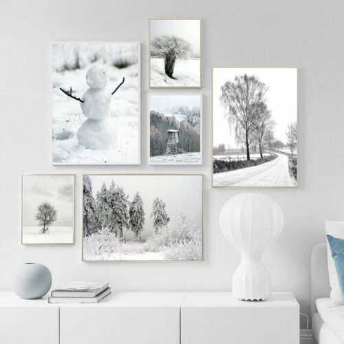 Daedalus Designs - Winter Forest Gallery Wall Canvas Art - Review