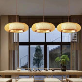 Daedalus Designs - Round Bamboo Hanging Pendant Light - Review