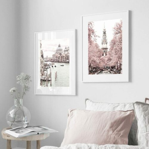 Daedalus Designs - Pink Magnolia Flower Venice Canvas Art - Review