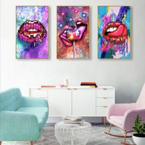Daedalus Designs - Colorful Sexy Lips Canvas Art - Review