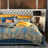 Daedalus Designs - Casanova Moroccan Silk Luxury Jacquard Duvet Cover Set - Review