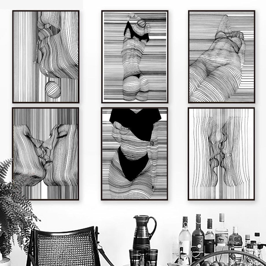 Daedalus Designs - Black and White Erotica Canvas Art - Review
