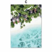 Daedalus Designs - Tropical White Sand Island Resort Gallery Wall Canvas Art - Review