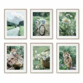Daedalus Designs - River Daisy Forest Tiger Gallery Wall Canvas Art - Review