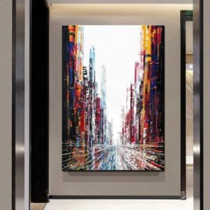 Daedalus Designs - Abstract City Street Canvas Art - Review