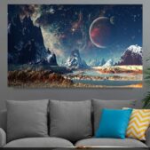 Daedalus Designs - Universe Stars Planets Landscape Canvas Art - Review