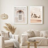 Daedalus Designs - Moroccan Corridor Desert Gallery Wall Canvas Art - Review