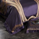 Daedalus Designs - Amethyst Luxury 100% Mulberry Silk Duvet Cover Set - Review