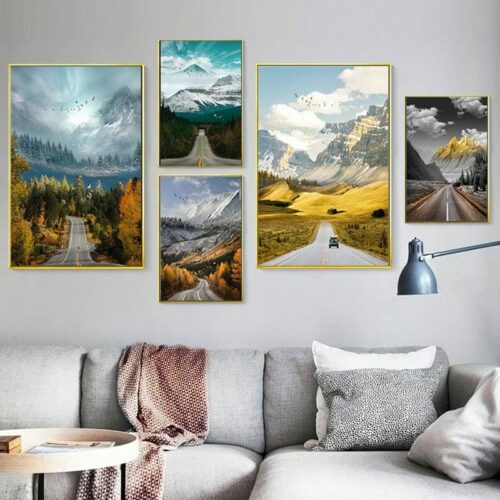 Daedalus Designs - Norway Landscape Gallery Wall Canvas Art - Review