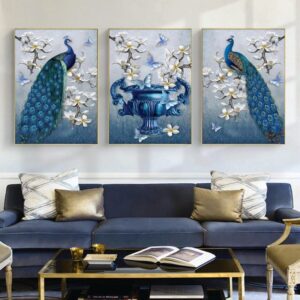 Daedalus Designs - Blue Peacock Lily Flower Painting - Review