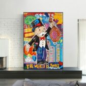 Daedalus Designs - The World Is Yours Monopoly Graffiti Canvas Art - Review