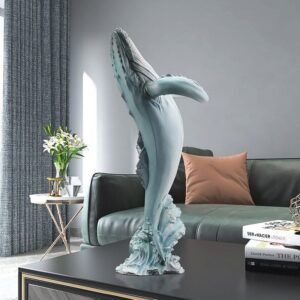 Daedalus Designs - Blue Whale Riding Wave Sculpture - Review