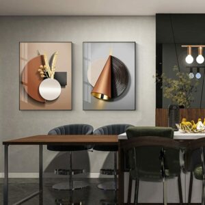 Daedalus Designs - Black Copper Geometric Canvas Art - Review