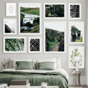 Daedalus Designs - Waterfall Cliff Gallery Wall Canvas Art - Review