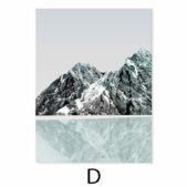Daedalus Designs - Abstract Mountain Lake Canvas Art - Review