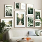 Daedalus Designs - Coconut Tree Bamboo Forest Gallery Wall Canvas Art - Review