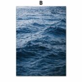 Daedalus Designs - Blue Ocean Landscape Sea Wave Gallery Wall Canvas Art - Review