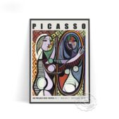 Daedalus Designs - Pablo Picasso Exhibition Poster Canvas Art | Portrait Of Dora Maar | Surrealism Wall Art | Girl Before A Mirror - Review