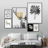 Daedalus Designs - Deer & Roses Gallery Wall Canvas Art - Review