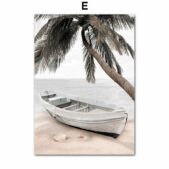 Daedalus Designs - Sea Landscape Coconut Trees Gallery Wall Canvas Art - Review