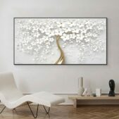 Daedalus Designs - White Flowers Canvas Art - Review