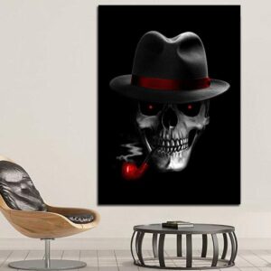 Daedalus Designs - Skull Smoking Canvas Art - Review