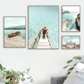 Daedalus Designs - Bora Bora Vacation Gallery Wall Canvas Art - Review