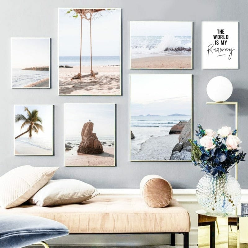 Daedalus Designs - Island Swing Seascape Gallery Wall Canvas Art - Review