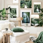 Daedalus Designs - Tropical Forest Green Nature Gallery Wall Canvas Art - Review