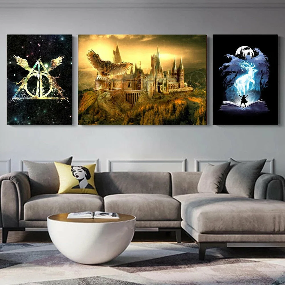 Buy Harry Potter Magic Canvas Art at Best Prices