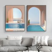 Daedalus Designs - Futuristic Zen Swimming Pool Canvas Art - Review