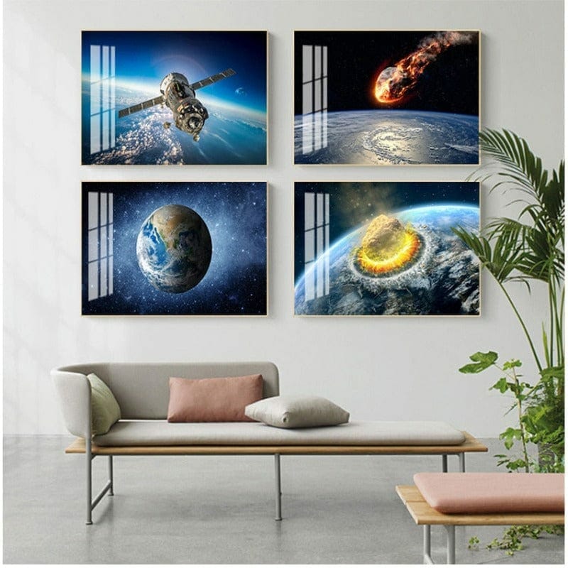 Daedalus Designs - Galaxy Stars Asteroids Canvas Art - Review