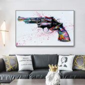 Daedalus Designs - Glock Pistol Graffiti Canvas Art - Review