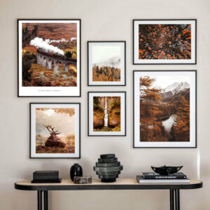 Daedalus Designs - Red Forest Castle Gallery Wall Canvas Art - Review