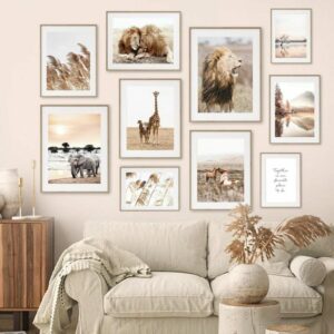 Daedalus Designs - African Wildlife Gallery Wall Canvas Art - Review