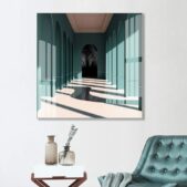 Daedalus Designs - Green Corridor Canvas Art - Review