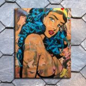 Daedalus Designs - Nude Wonder Woman Graffiti Pop Canvas Art - Review